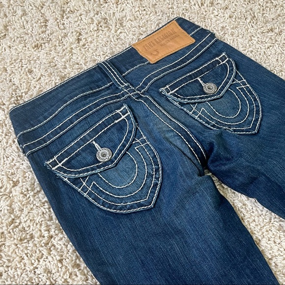 NWOT True Religion ‘Julie’ Skinny Jeans Dark Wash - Size 25 - Picture 4 of 6
